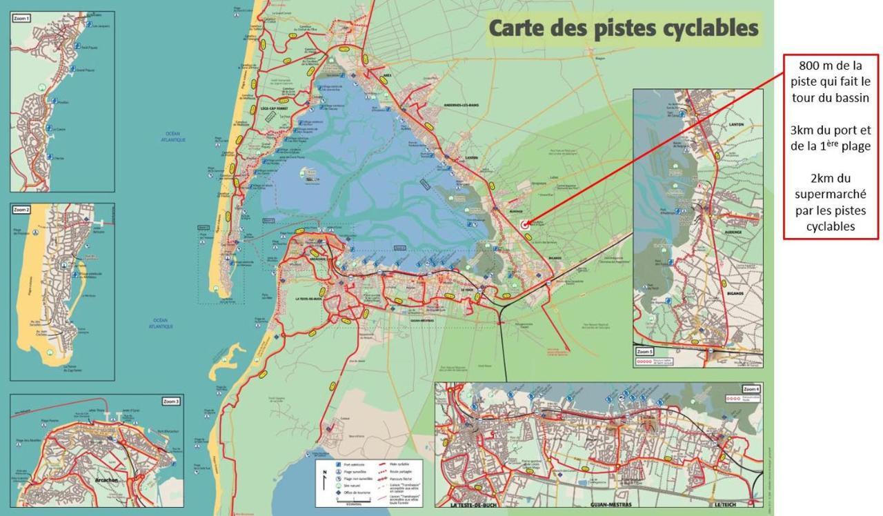 Gite Cala Verde Jardin, A 4Km De La Premiere Plage Audenge Εξωτερικό φωτογραφία